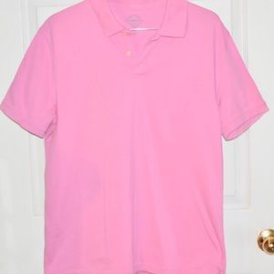 Men’s St Johns Bay legacy polo pink large nice comfy cool shirt casual wear